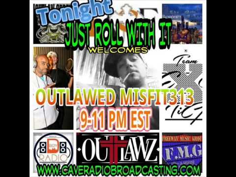 Just Roll With It radio Interviews Outlawed Misfit313, Muszamil Outlaw, Boom2G, Freeway Rick Ross