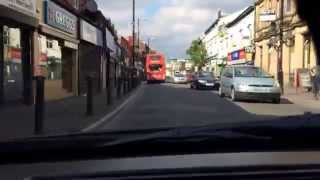 preview picture of video 'A Drive Along Wilmslow Road, Manchester'