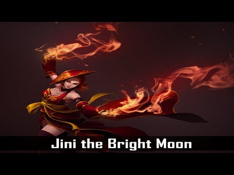 Dota 2: Store - Lina - Jini The Bright Moon Set