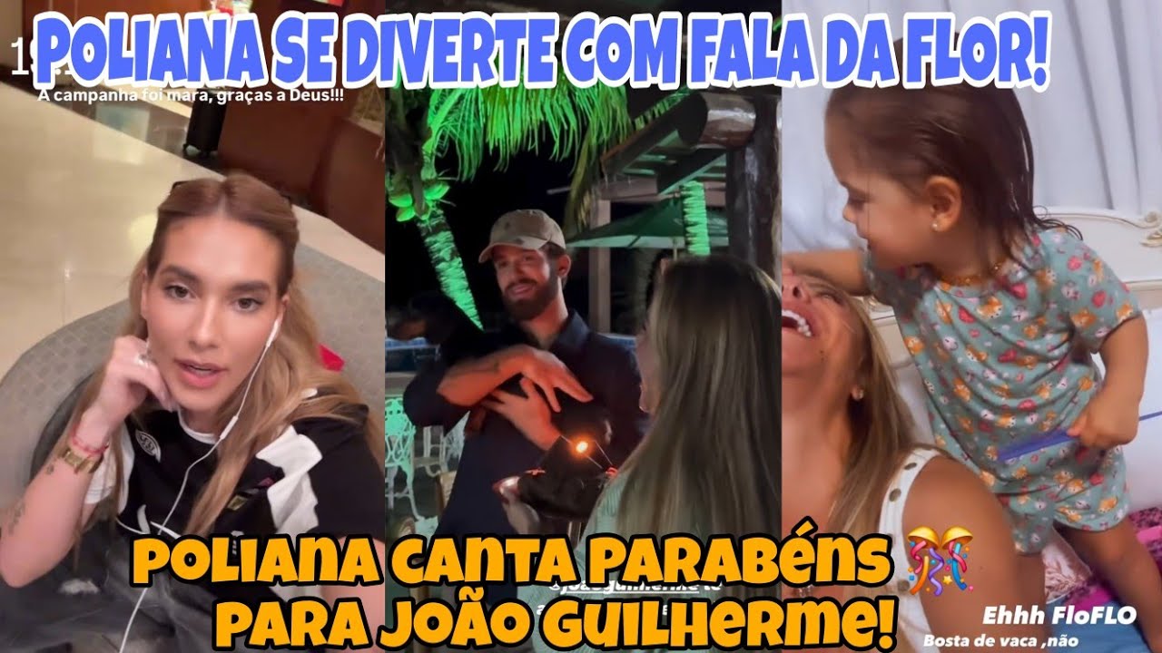 MARIA FLOR DIVERTE A VOVÓ POLI COM PENTEADO 'BOSTA DE VACA"🤣