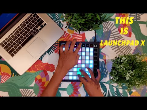 Novation Launchpad X Note Mode Performance