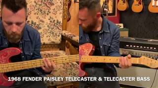 Video thumbnail for ORIGINAL PINK PAISLEY! 1968 Fender Telecaster & Telecaster Bass | GuitarPoint by GuitarPoint