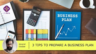 3 Tips to Prepare a Business Plan