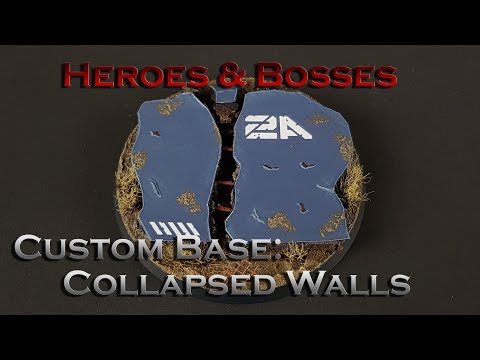 Paint-tech 23 - Collapsed Wall Base / Urban Ruins