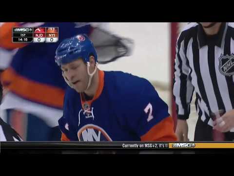 Ryan Clowe vs Matt Carkner Dec,28 2013