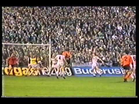 1987 April 22 B M'Gladbach West Germany 0 Dundee United Scotland 2 UEFA Cup
