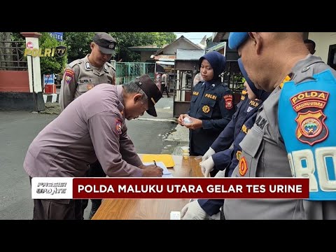 PRESISI UPDATE: POLDA MALUKU UTARA GELAR TES URINE UNTUK PERSONEL 28/02/25 13.00