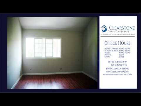 ClearStone Townhome for Rent Reseda Sherman way