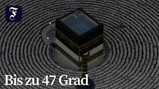 Mekka: Millionen Pilger trotzen der Hitze