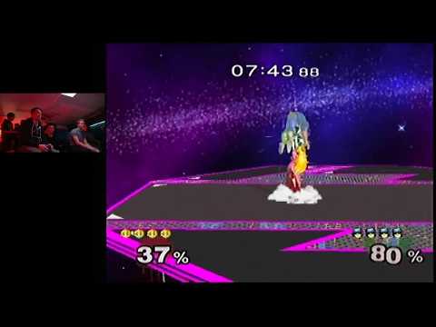 The Tation (Cpt Falcon) vs Een (Downsmash)  - 4Qs Melee #89