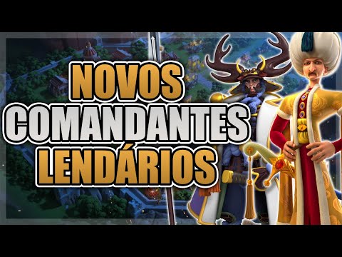 HONDA E SULEIMAN, NOVOS COMANDANTES LENDÁRIOS | PRIMEIRA ANÁLISE - RISE OF KINGDOMS