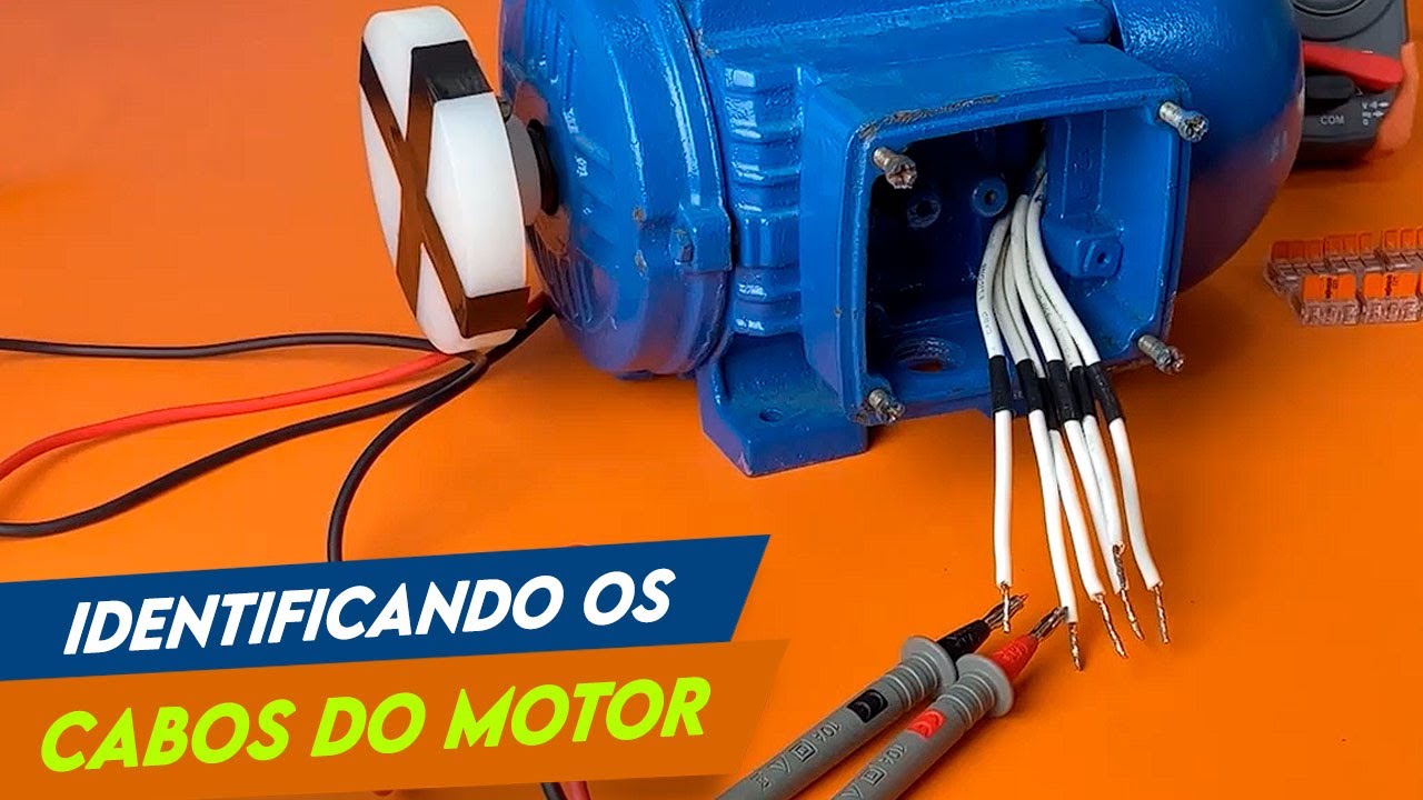 💪MOTOR SEM MARCAÇÃO, Como IDENTIFICAR os CABOS  em até 10 MINUTOS.