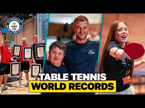 Breaking Table Tennis Records with Pongfinity