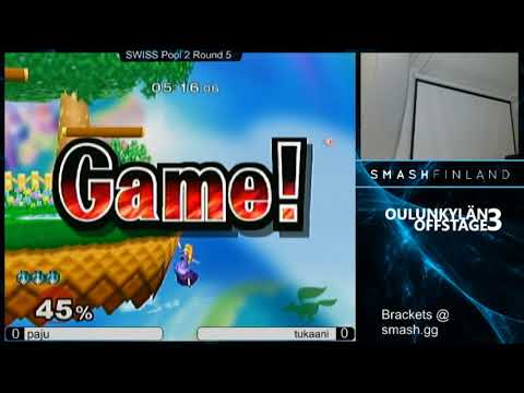 Oulunkylän Offstage 3 - Melee Singles - Pools - tauKhan(Fox) vs Paju(Peach)