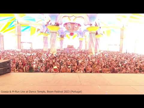 GOASIA vs M-RUN live at BOOM Festival 2023