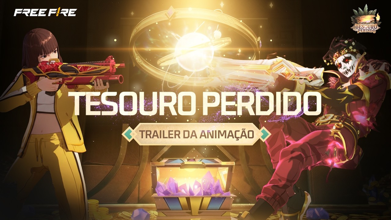 TESOURO PERDIDO | TRAILER DA ANIMAÇÃO| FREE FIRE BRASIL