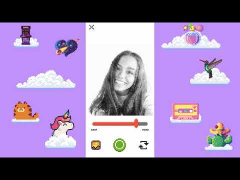 UNICORN - Pixel Art Games Video