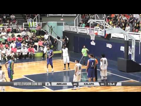 ABEJAS VS HALCONES DE XALAPA JORNADA 8 LNBP