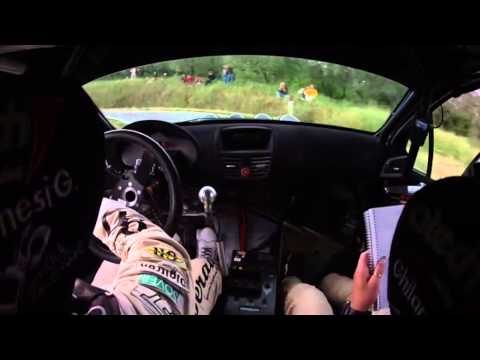 Rally della valdinievole 2014  Lucchesi - Ghilardi  Peugeot 207 Super 2000