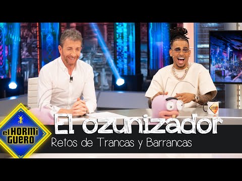 Ozuna revienta el juego personalizado de Trancas y Barrancas - El Hormiguero