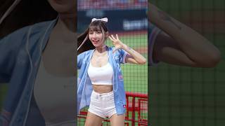 チャンテで揺れる林襄 （りんしゃん）#dragonbeauties  #台湾チア  天母棒球場 2024/9/1【台湾チアTV】