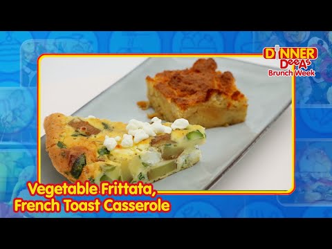 Vegetable Frittata, French Toast Casserole | Dinner DeeAs Brunch Week