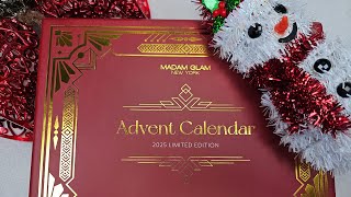 Unboxing the Madam Glam 2025 Advent Calendar! 🎄💅 | Live Holiday Nail Chat