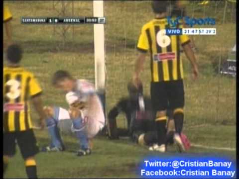 Santamarina 1 Arsenal 1 (13-14) (Relato Matias Palacios) Amistoso de Verano 2014 (21/1/2014)