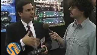 Video thumbnail for Sound Devices 302 Compact Field Mixer- AES 2006 by gearwire