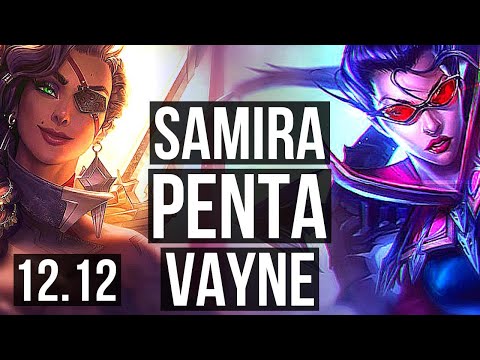 SAMIRA & Nautilus vs VAYNE & Yuumi (ADC) | Penta, 2.2M mastery, 900+ games | EUW Diamond | 12.12