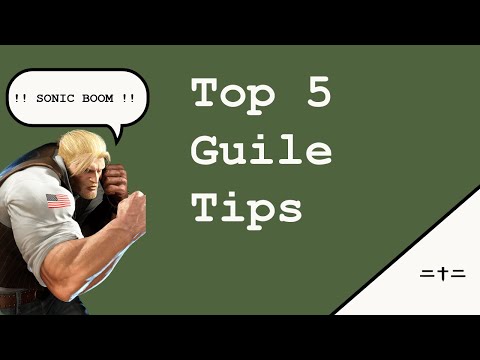 Guile Secret Arts!!! (SF6 Top 5 Guile Tips)