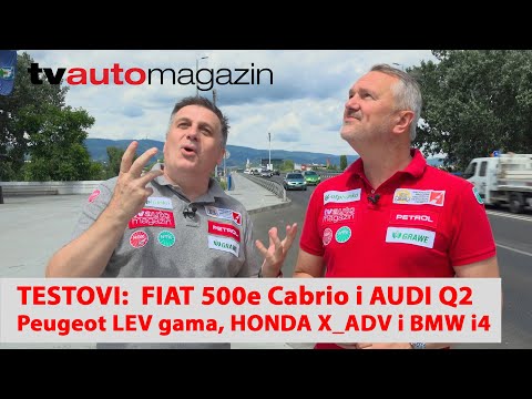 TV Automagazin S10 43 - Fiat 500e Cabrio, Peugeot LEV gama, Audi Q2, Honda X_ADV i BMW i4!