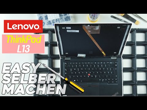 Lenovo ThinkPad L13 von Innen - RAM, SSD, Akku, Lüfter wechseln - Guide