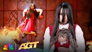 Don't Watch Sacred Riana If You're Scared Of The Dark (All Performances) | America's Got Talent thumbnail