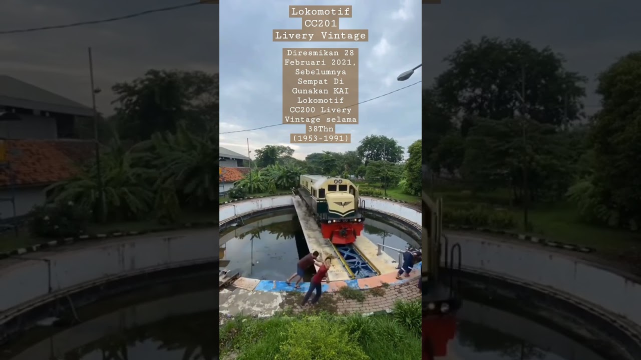 Lokomotif CC201 [Livery Vintage] 🚂 ✔️ Ber Operasi Kembali  ( 😀😀😀 ) By Arri Kurniawan Channel