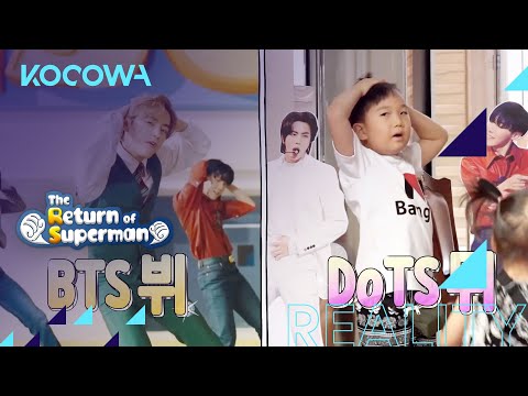 Yeon Woo and Ha Young turn into BTS [The Return of Superman Ep 352]