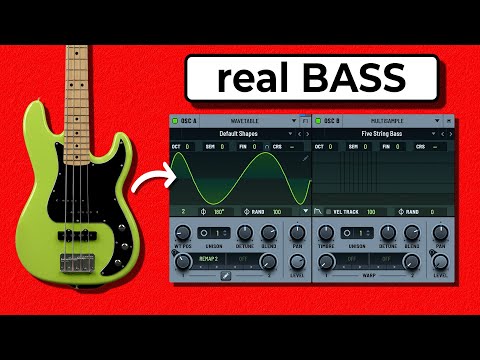 I Recreated a Real Bass Guitar in Serum 2 – Shockingly Realistic!