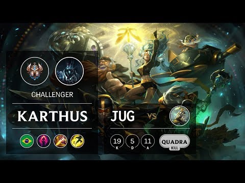 Karthus Jungle vs Master Yi - BR Challenger Patch 9.21
