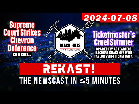 REKAST - Talkin' Bout [infosec] News 2024-07-08 #infosecnews #cybersecurity #podcast  #podcastclips