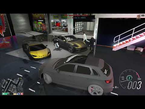 GTA V - FIVEM - MODIFICO LA MACCHINA E VENDIAMO 2 AUTO DI LUSSO RUBATE - BANDA DELLA MAGLIANA