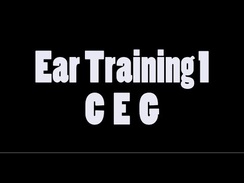 Ear Training: Lesson 1