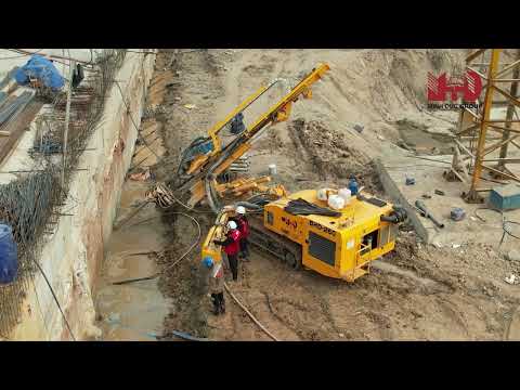 Quy trình thi công khoan neo đất