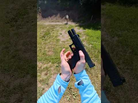 POV Glock 21 Reload — Police Trade-In .45 ACP on Steel 🔥