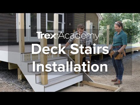 How to Build Deck Stairs | Trex Academy