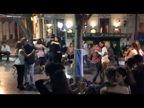 Buenos Aires, Argentina: Tango in Plaza Dorrego