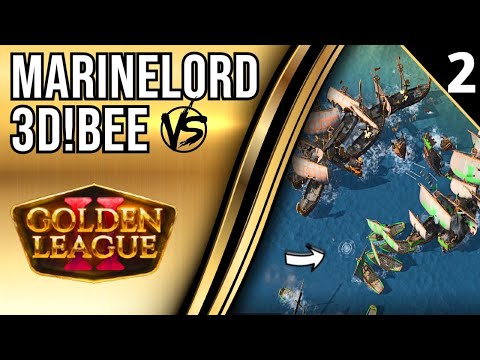 AoE4 Golden League 2 🏆 MarineLorD vs 3D!Bee - G2