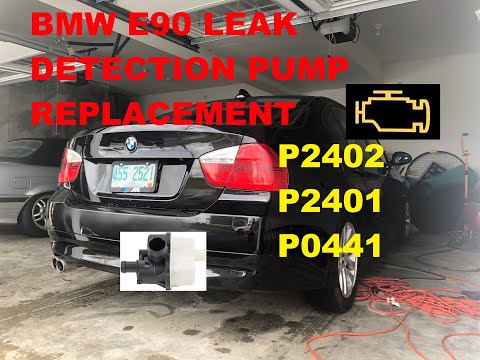 BMW E90 EVAP LEAK DETECTION PUMP REPLACEMENT