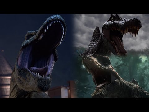 Tyrannosaurus Rex/ Spinosaurus and Giganotosaurus Tribute | I Fooled You | Video Music 