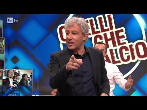 Ubaldo Pantani imita Massimo Giletti - Quelli che il calcio 12/03/2017