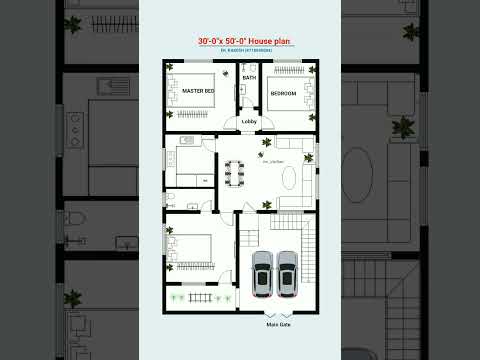 30x50  House plan &  design #shorts #viral #floorplan #homeplan #homedesign #houseplan